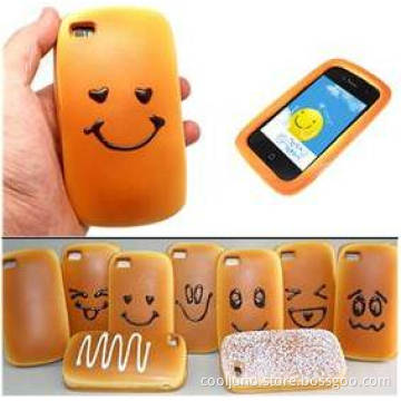 Bread Hamburger Style Protective Case Cover for iPhone 4 Mix Color